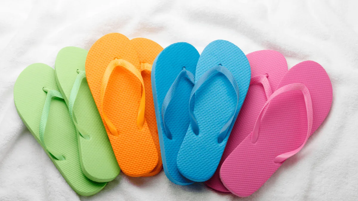 wedding flip flops bulk