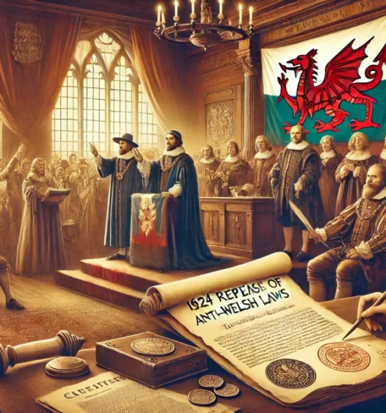 1624 Repeal Of Anti Welsh Laws